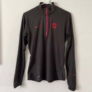 Nike Dri-Fit Ohio State Half Zip Pullover